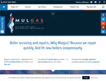 Tablet Screenshot of mulgas.co.uk